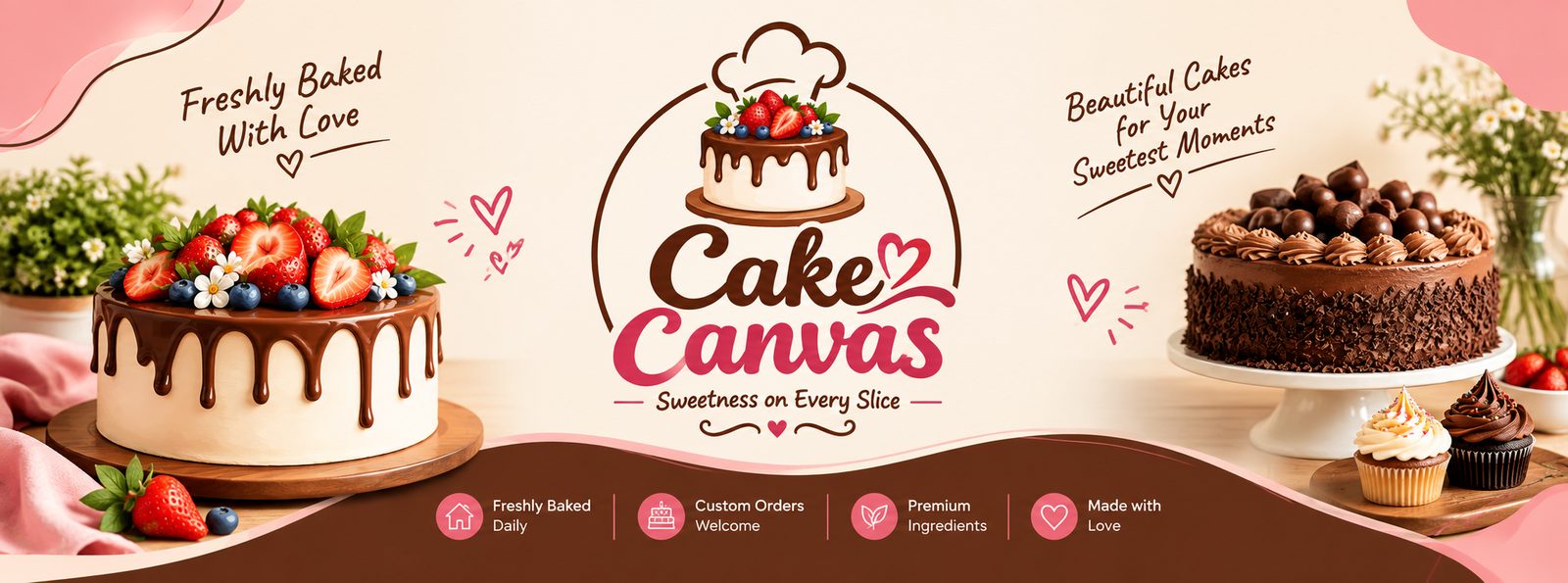Cake Canvas এর সুস্বাদু কেক
